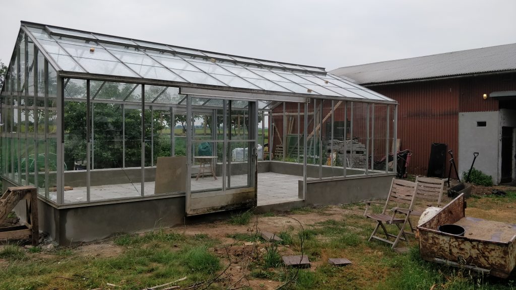 Så er det her - drivhuset altså